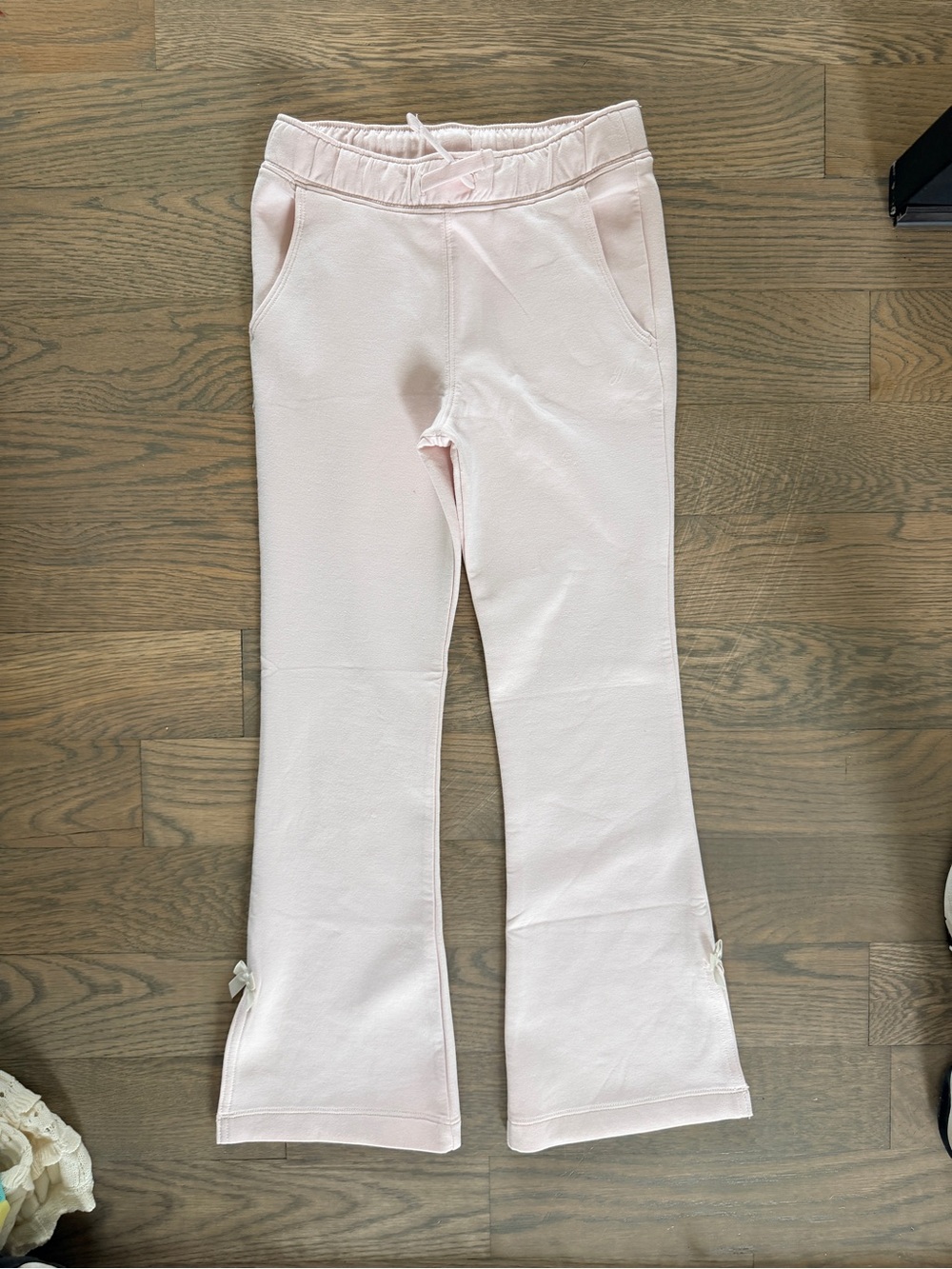 Abercrombie Kids YPB Girls’ Light Pink Pull-On Flare Pant